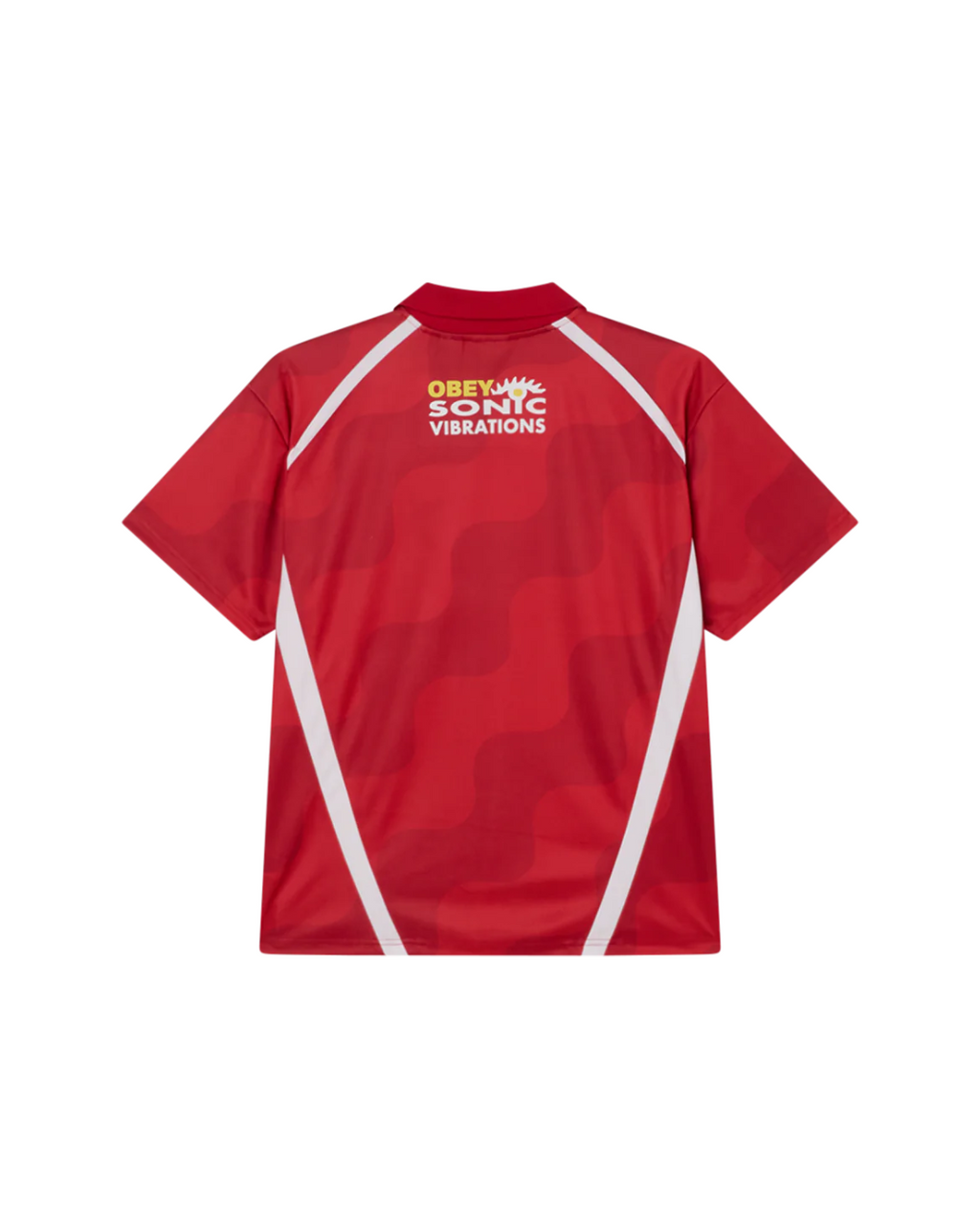 Obey - Obey Soccer Jersey Tee SS - Rosso