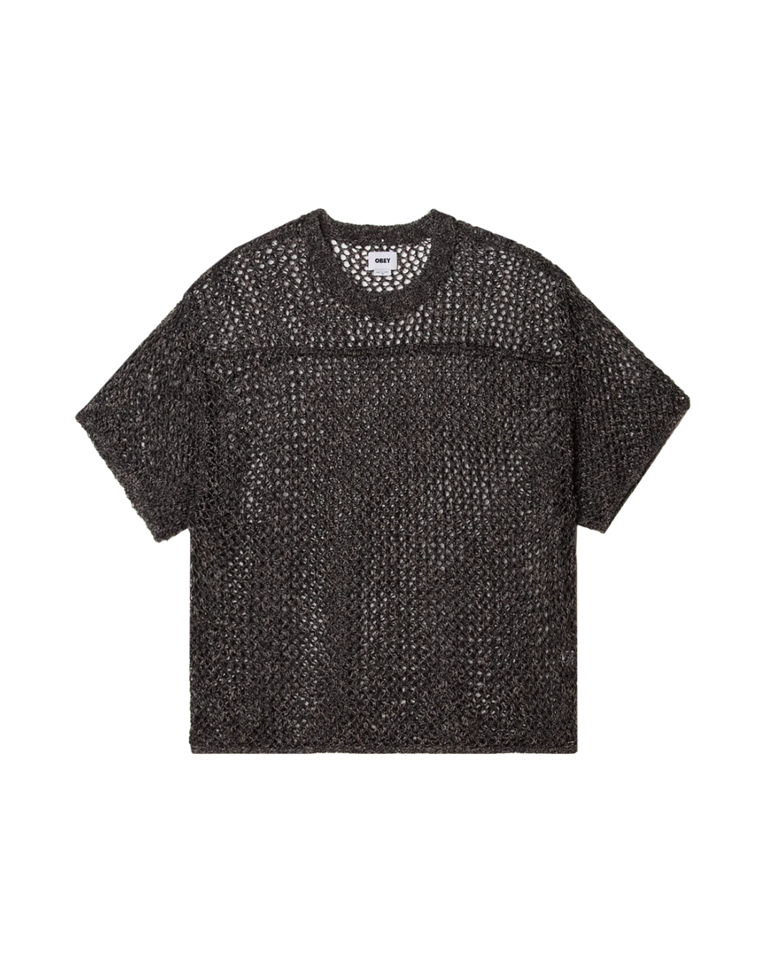 Obey - Larry Football Sweater - Dark Grey