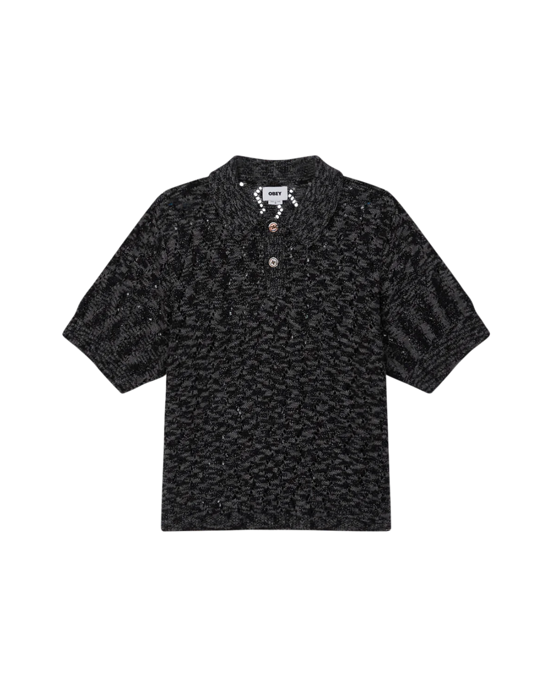 Obey - Andre Polo Sweater - Black