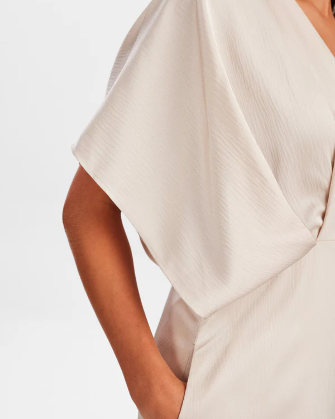Numph - Nuivory Dress - Gray Morn
