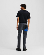 Karl Lagerfeld Jeans - KLJ Straight Printed Denim - Black