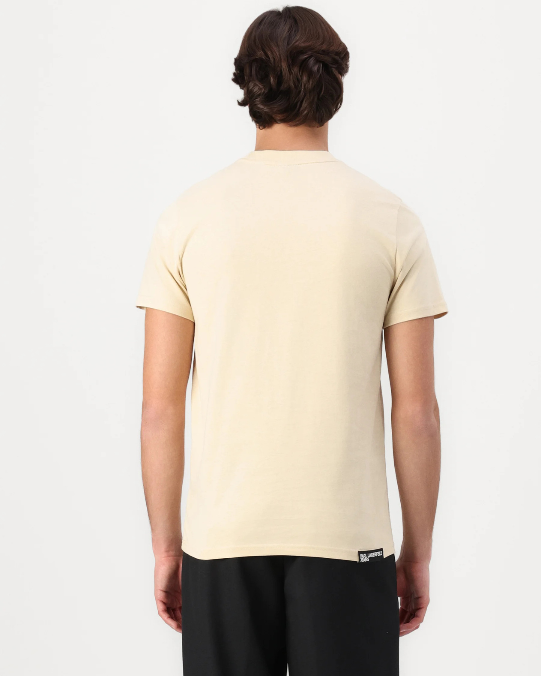 Karl Lagerfeld Jeans - KLJ Slim SS Tee - Beige