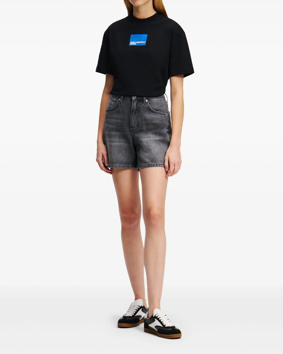 Karl Lagerfeld Jeans - KLJ HR Denim Short - Grigio