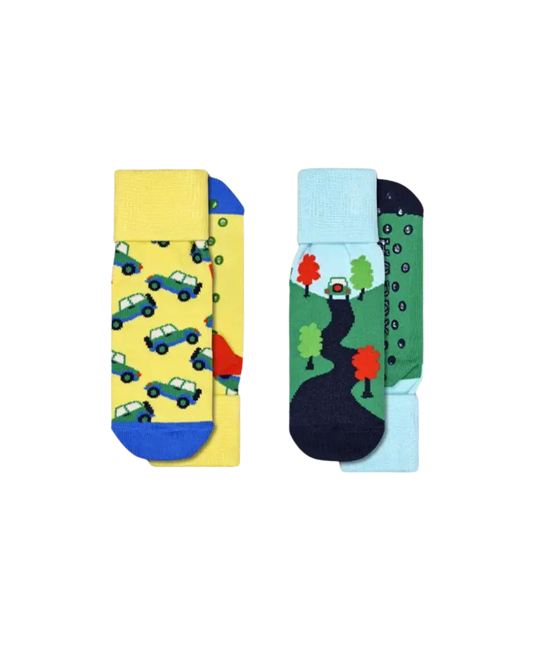 Happy Socks - P000306 2 Pack Antislip - Multi