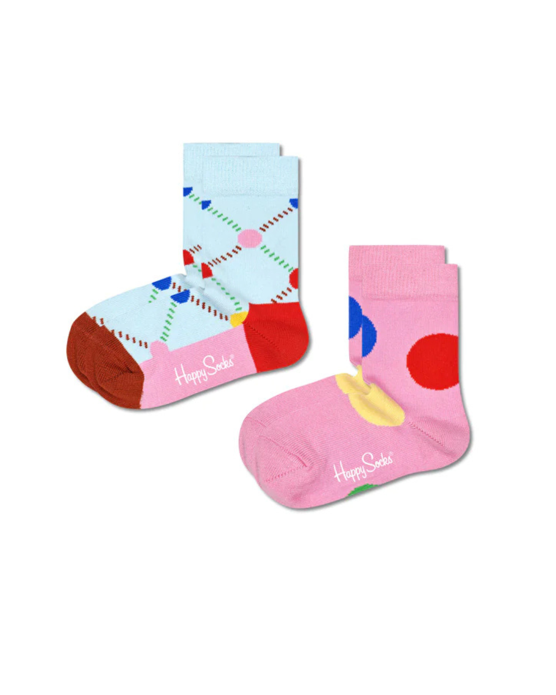 Happy Socks - KDOT02-3300 2 Pack - Multi