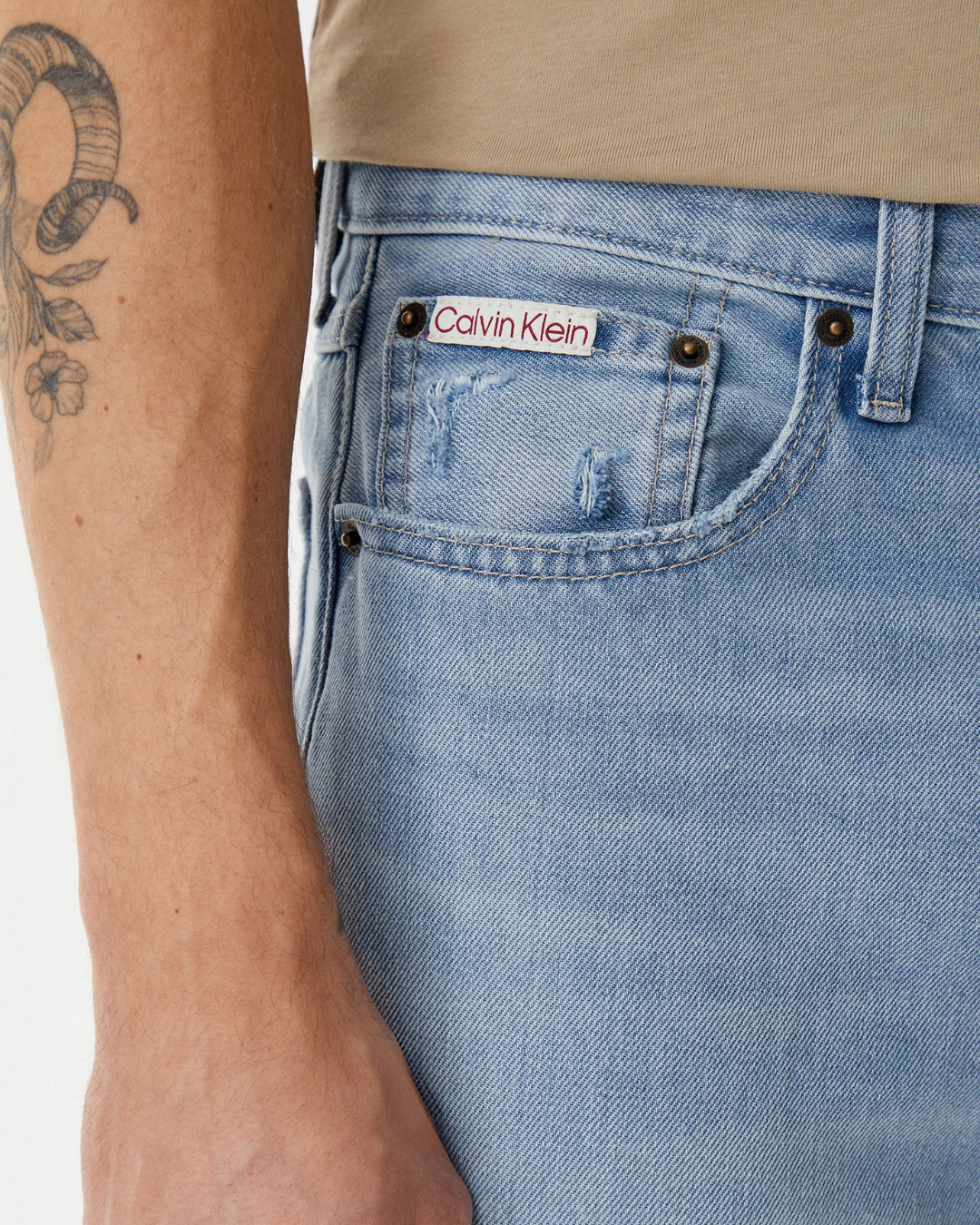 Calvin Klein Jeans - 90S Straight CK Icon 94 Jean - Blue