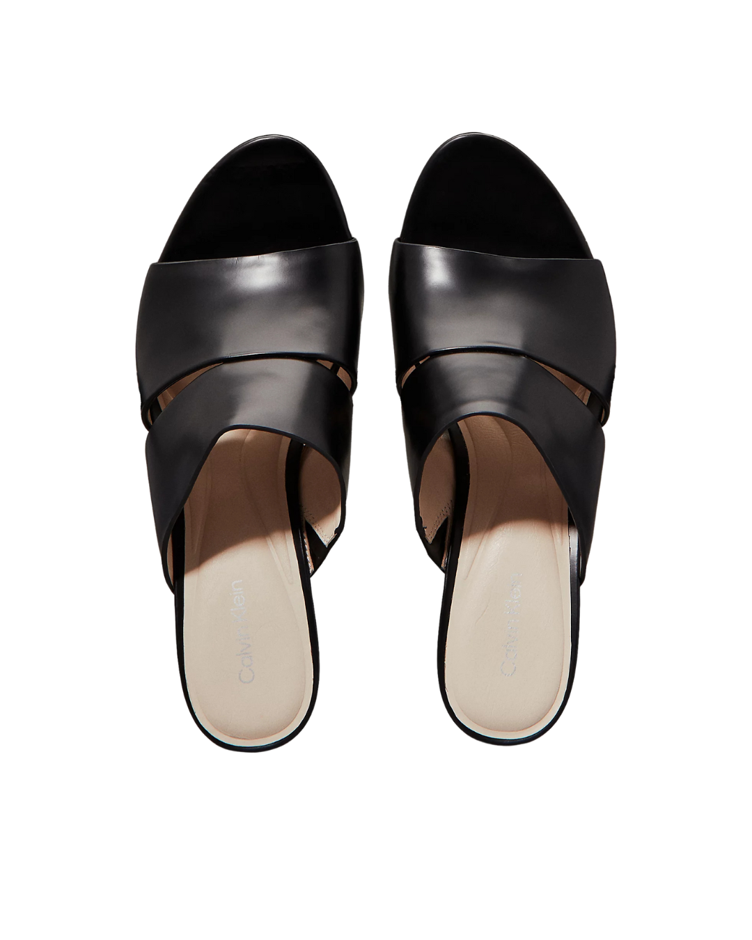 Calvin Klein Jeans - Heel Mule 70-Lth 2 Straps - Black