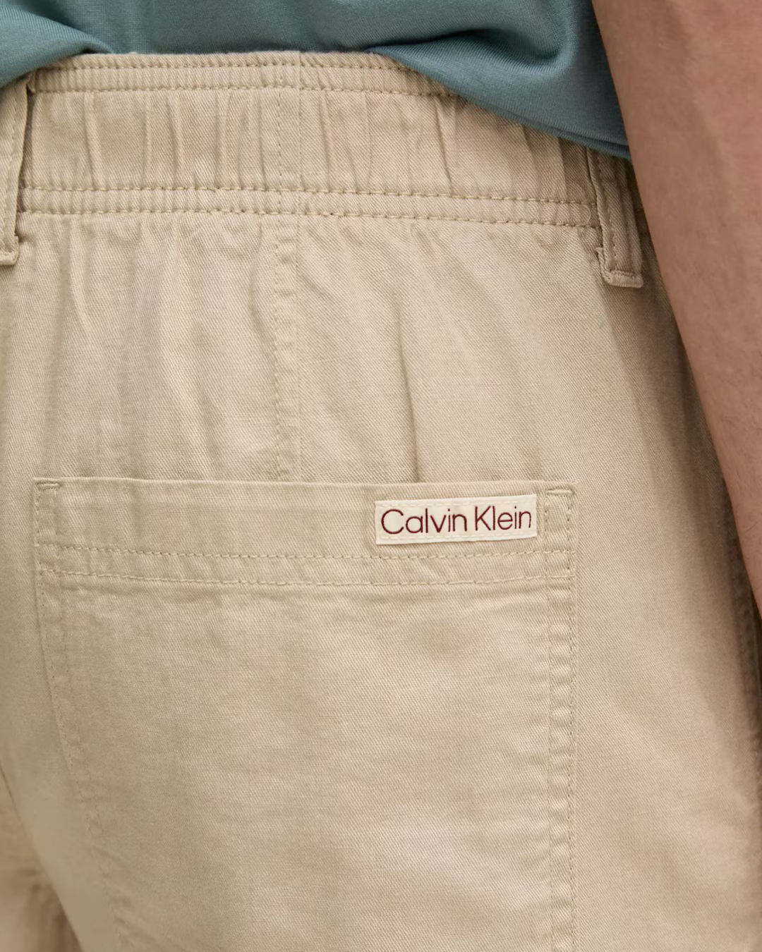 Calvin Klein Jeans - Linen Short - Beige