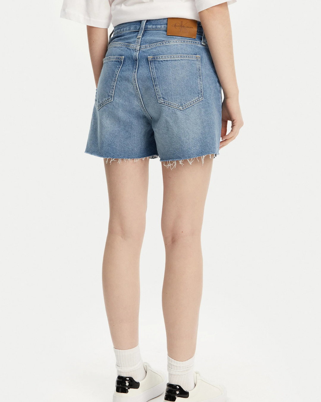 Calvin Klein Jeans - Mom Short - Blue