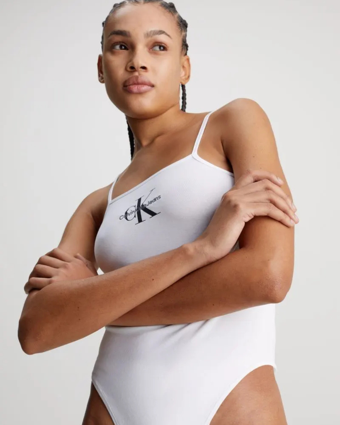 Calvin Klein Jeans - Monologue Strappy Body - White