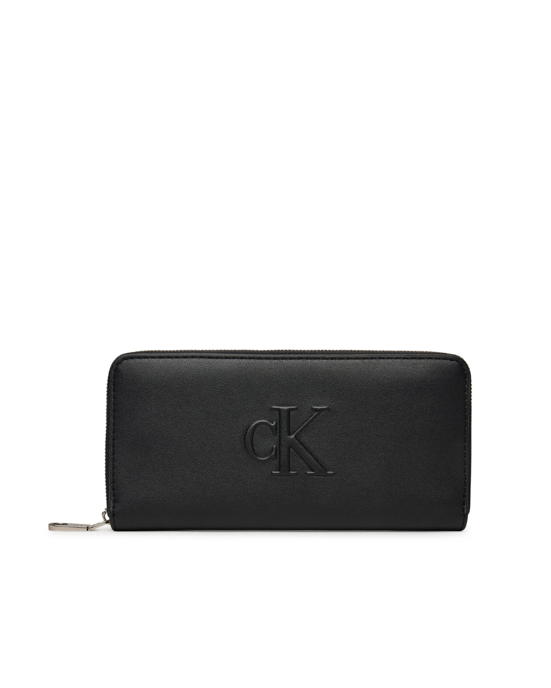 Calvin Klein Jeans - Sculpted Zip Around Wallet - Nero