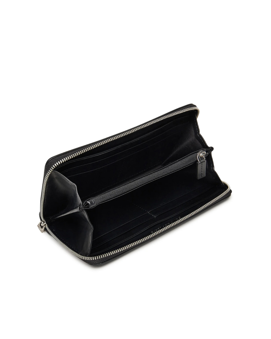 Calvin Klein Jeans - Sculpted Zip Around Wallet - Nero