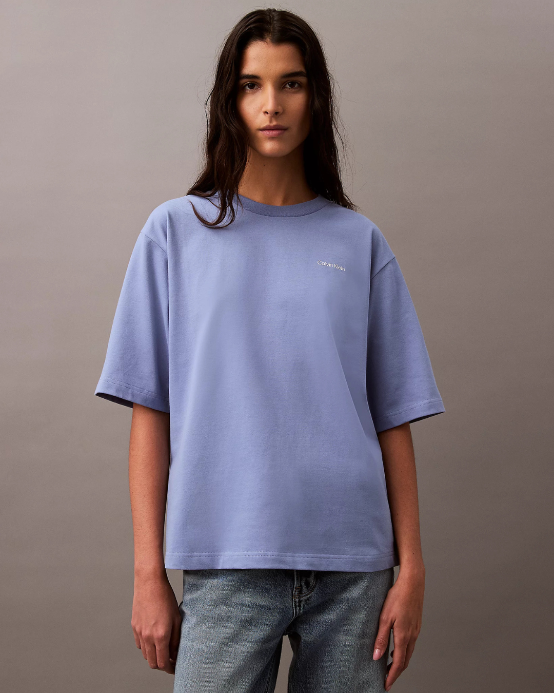 Calvin Klein Jeans - SS Rel Calvin Klein Nyc Tee - Celeste