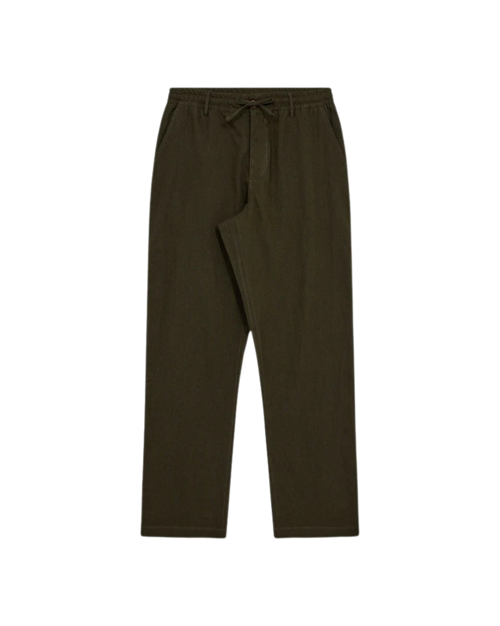 Anerkjendt - Akjan Cot/Linen Ela Pants - Verde