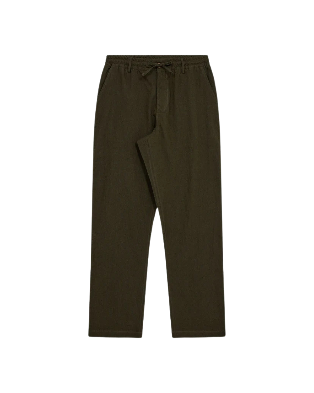Anerkjendt - Akjan Cot/Linen Ela Pants - Green