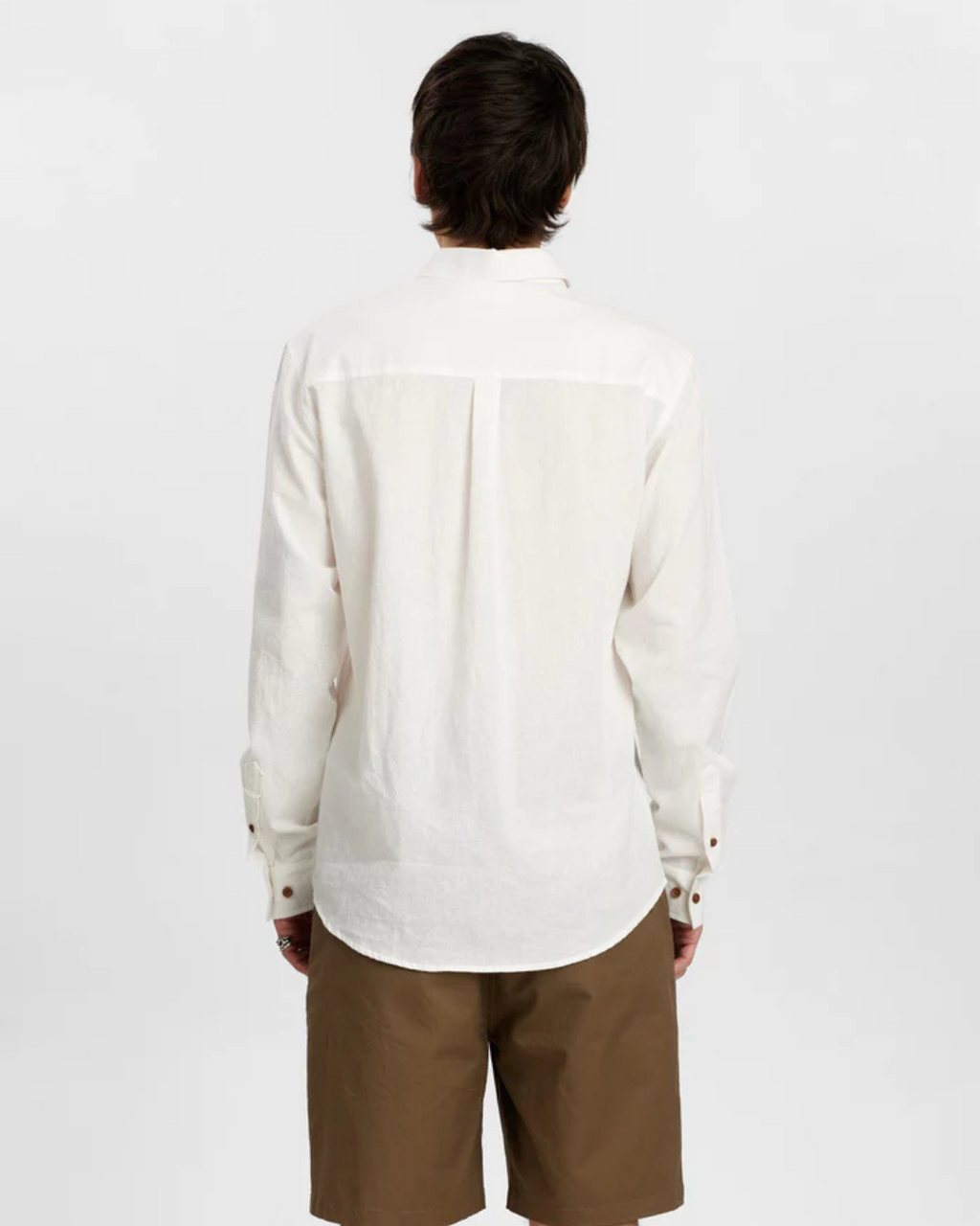 Anerkjendt - Akleif L/S Cot/Linen Shirt - Tofu
