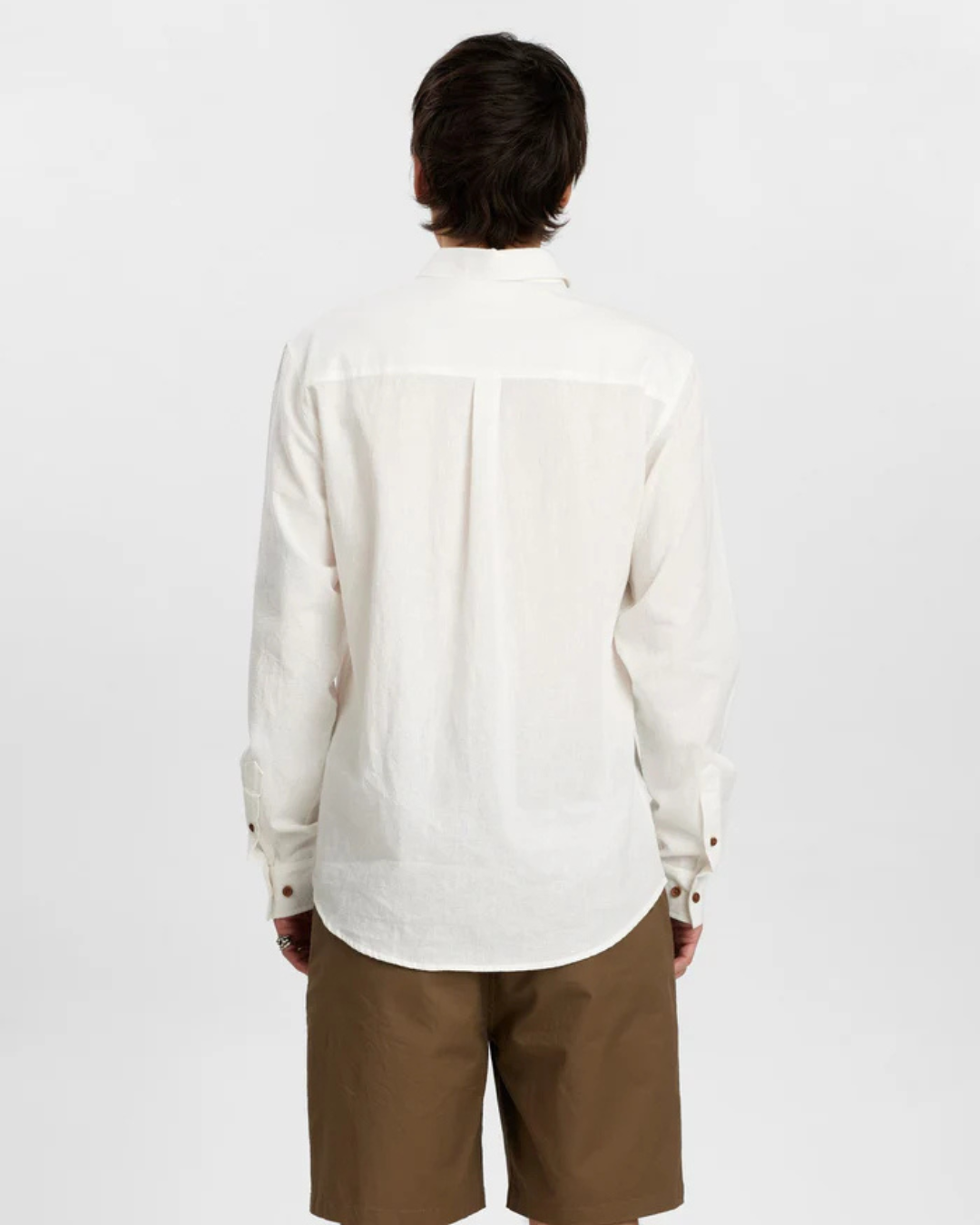 Anerkjendt - Akleif L/S Cot/Linen Shirt - Tofu