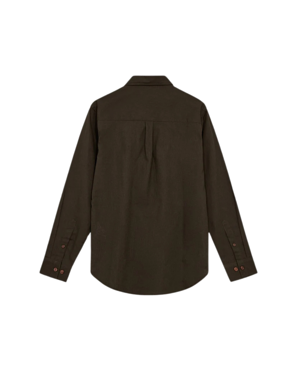 Anerkjendt - Akleif L/S Cot/Linen Shirt - Verde