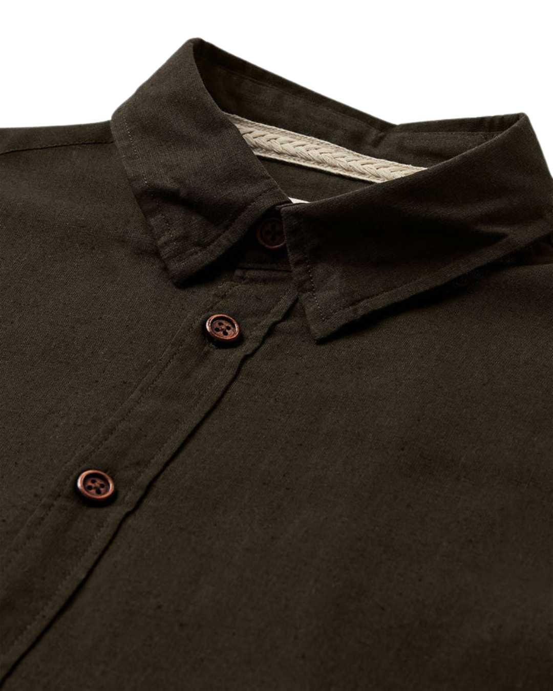 Anerkjendt - Akleif L/S Cot/Linen Shirt - Green