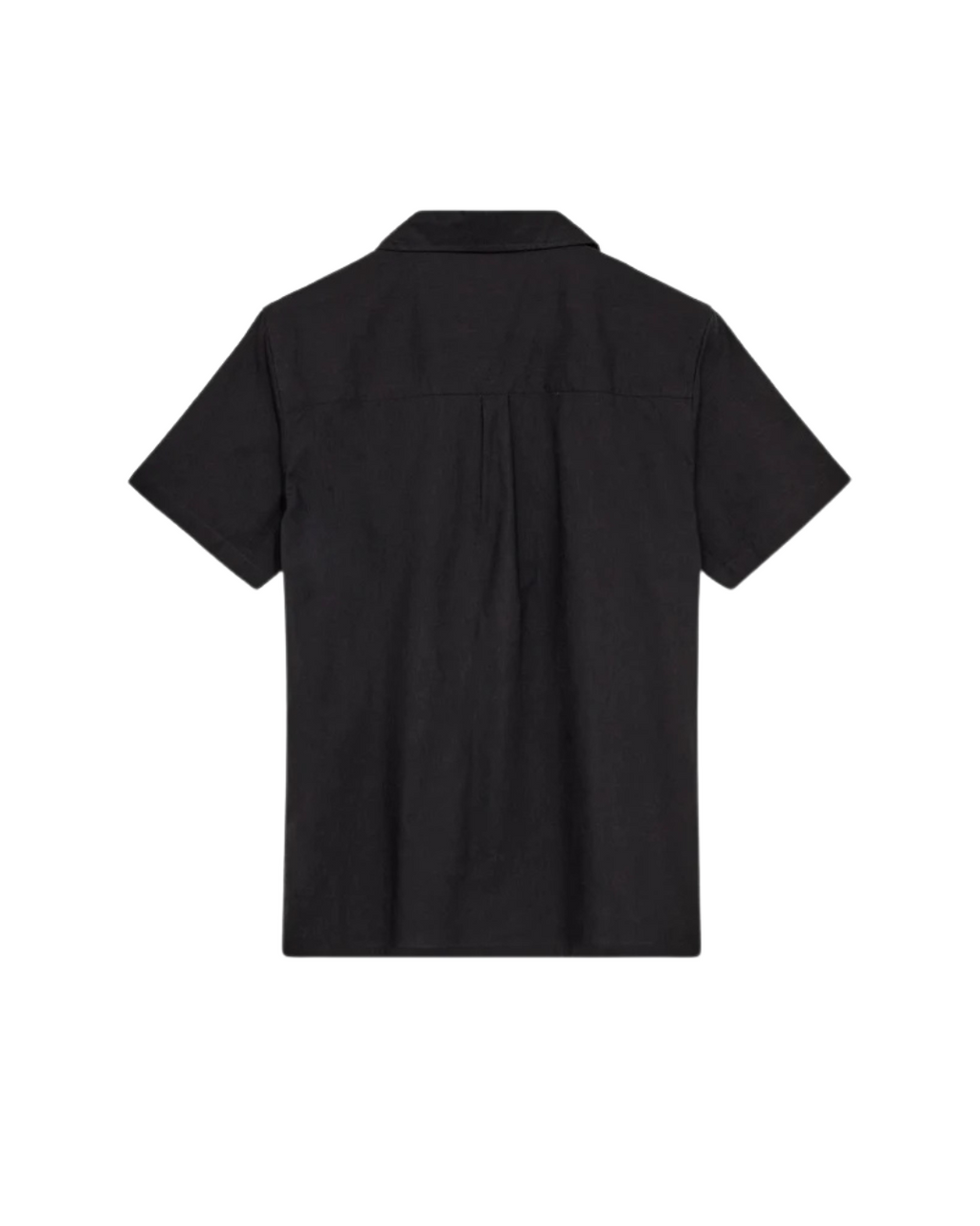 Anerkjendt - Akleo S/S Cot/Linen Shirt - Nero