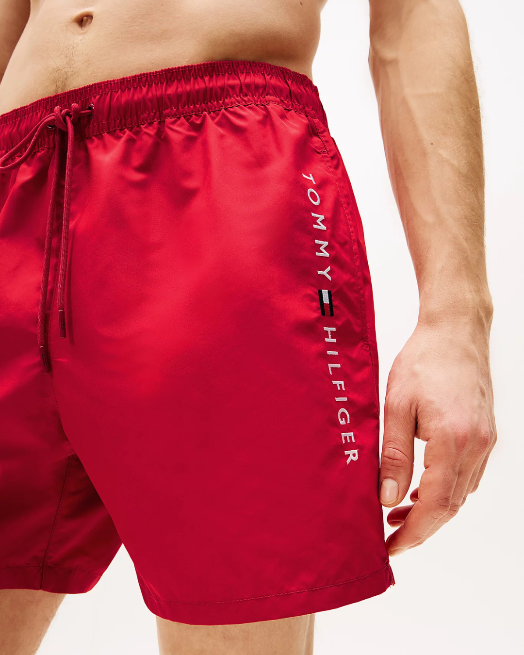 Tommy Hilfiger - Medium Drawstring - Rosso e Bianco