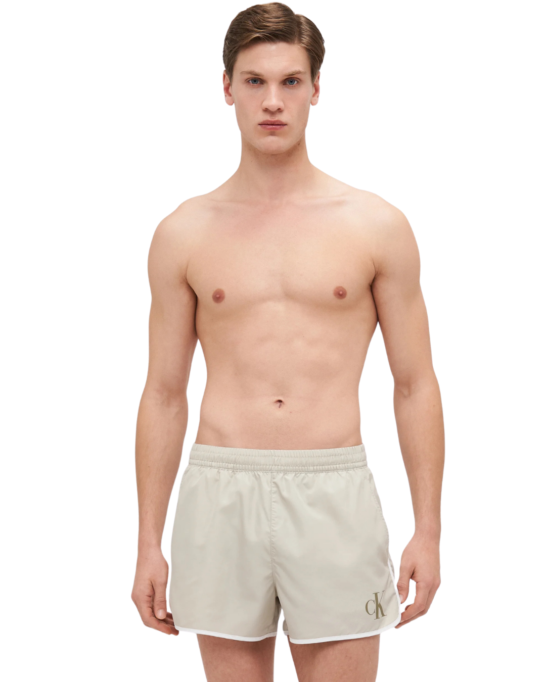 Calvin Klein - Short Runner - Tortora e Bianco