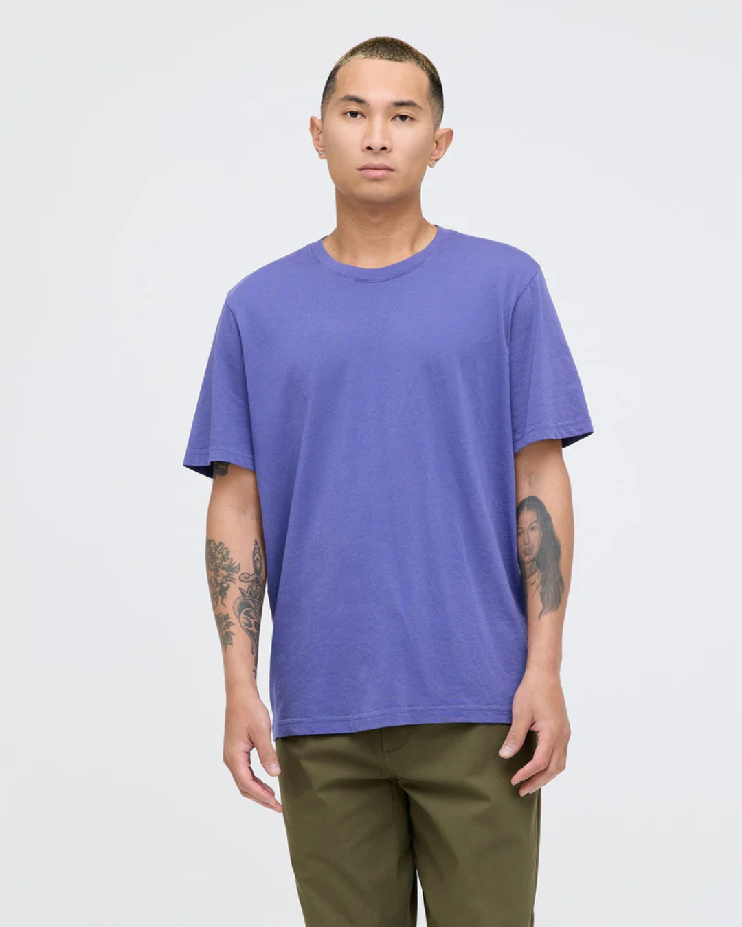 Stance - Studio Organic Cotton Tee - Purple