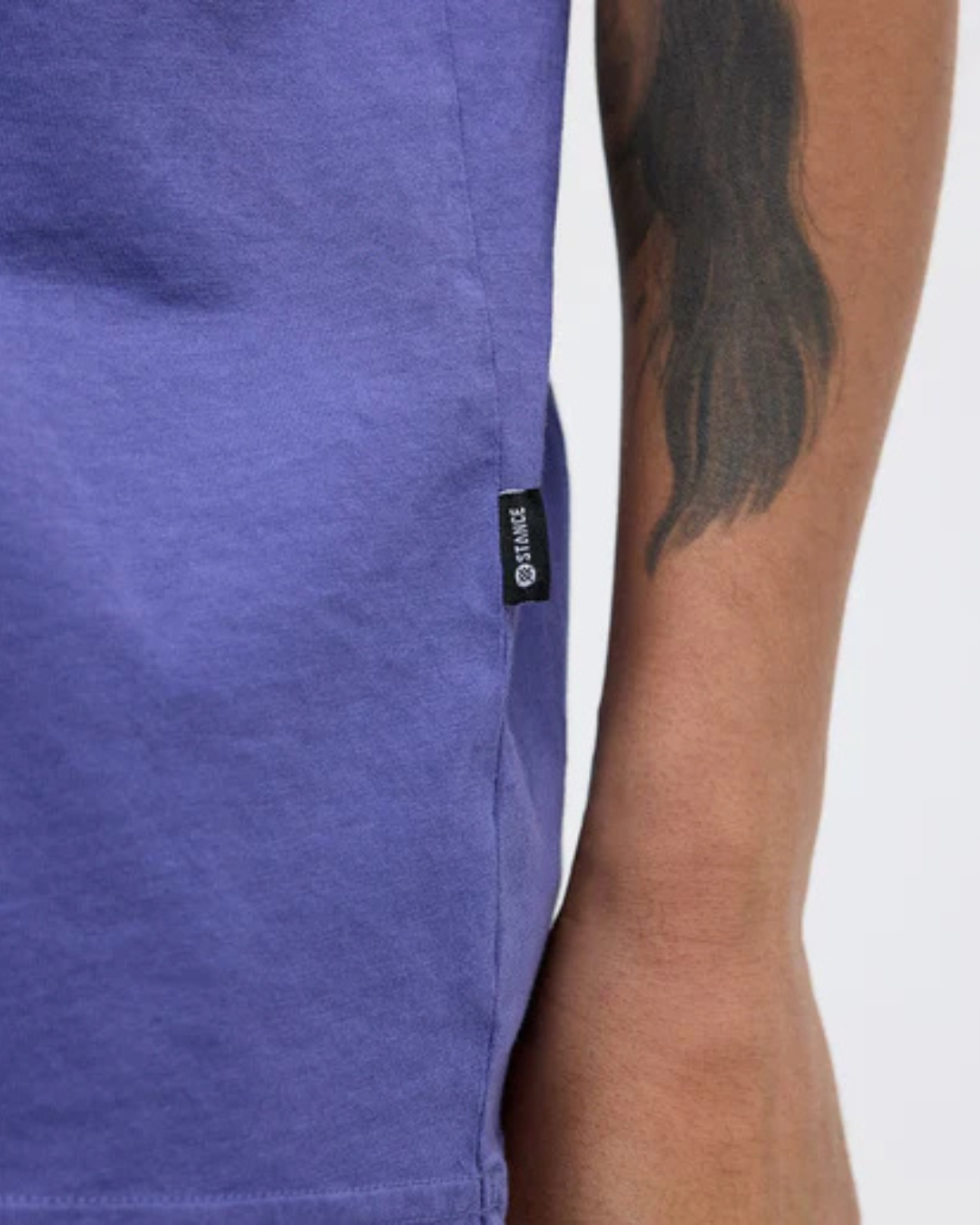 Stance - Studio Organic Cotton Tee - Purple
