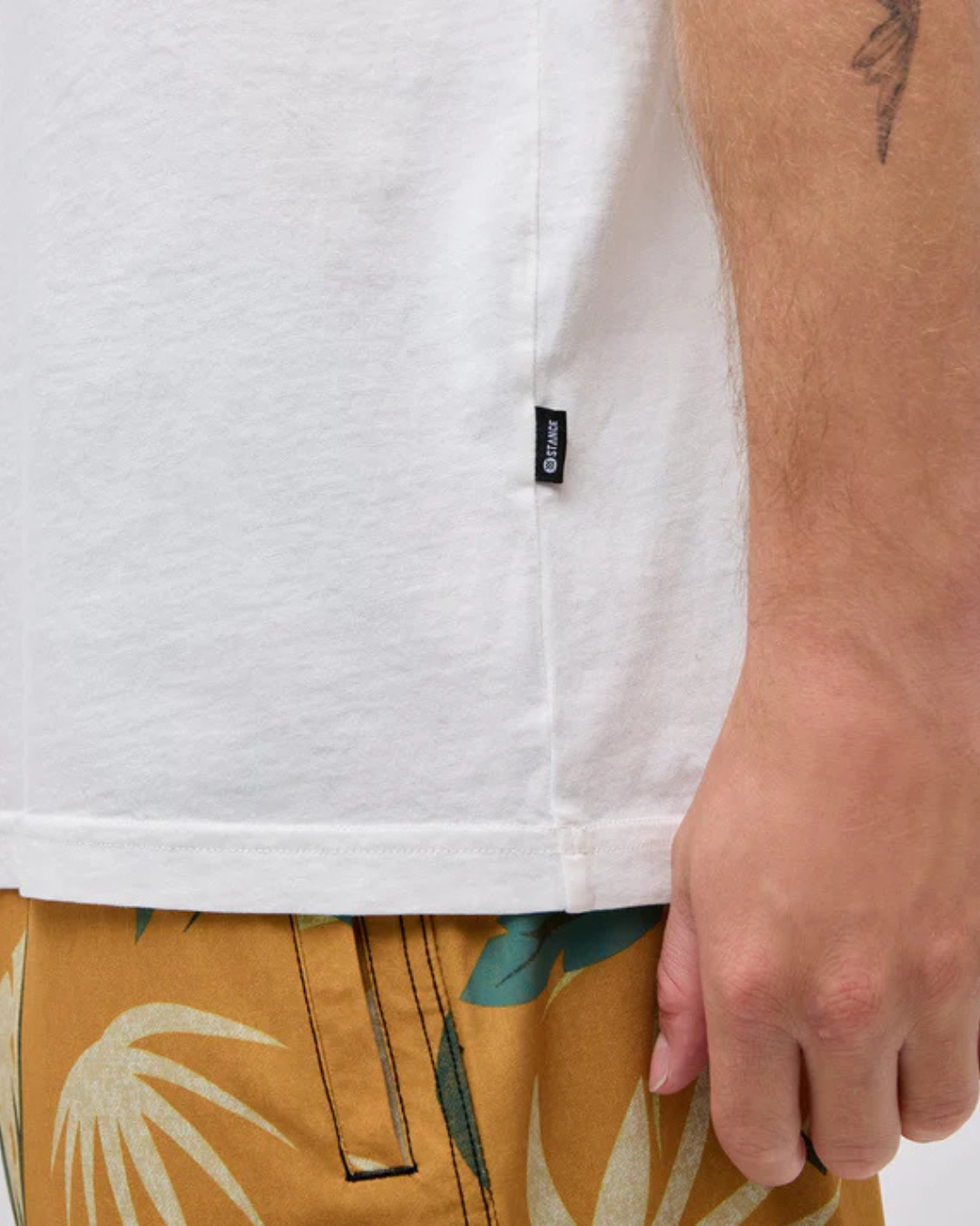 Stance - Studio Organic Cotton Tee - Beige