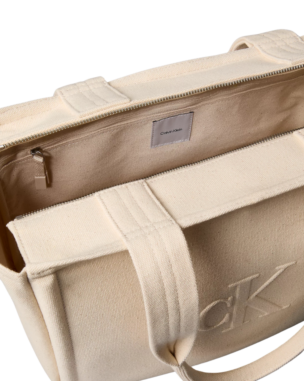 Calvin Klein Jeans - Summer Canvas Tote - Panna