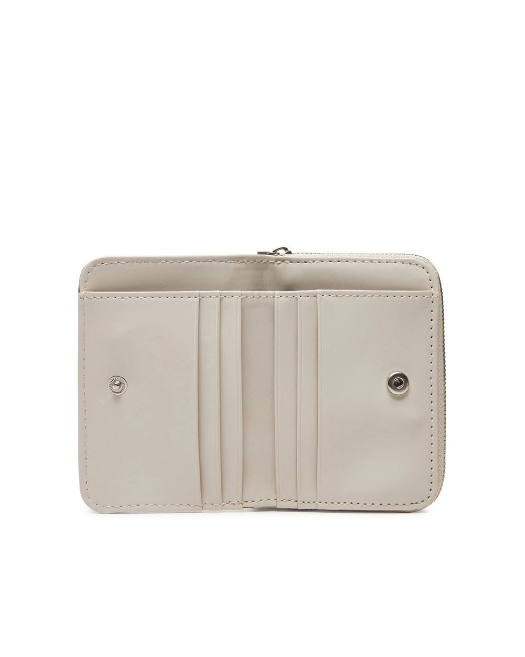 Calvin Klein Jeans - Sculpted Med Zip Around Wallet - Bianco