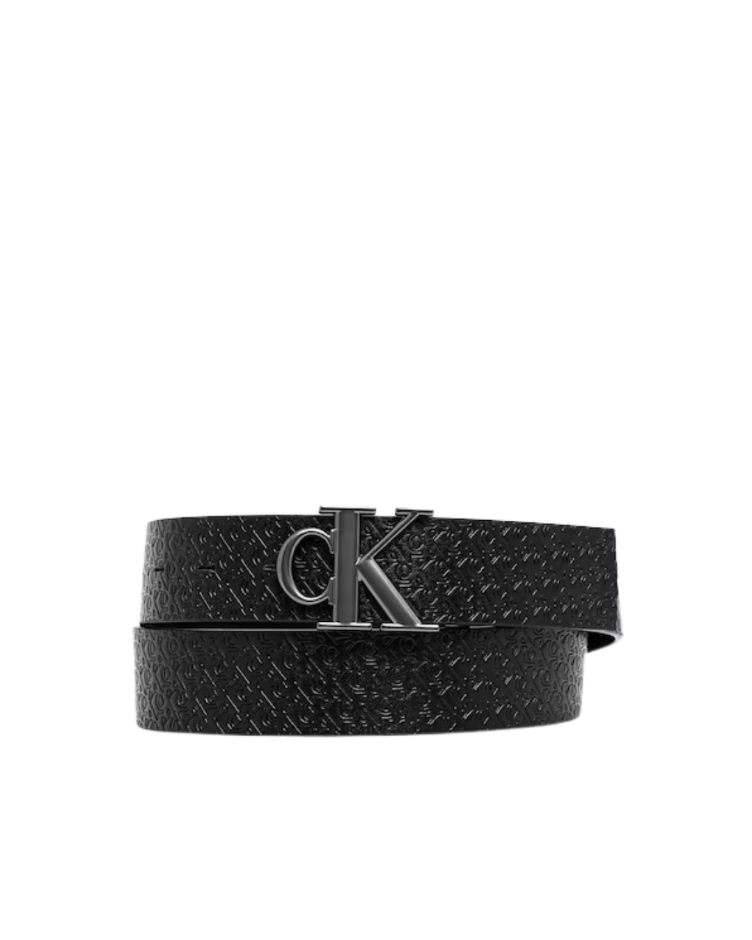 Calvin Klein Jeans - Monogram Plaque Buckle 35MM - Black