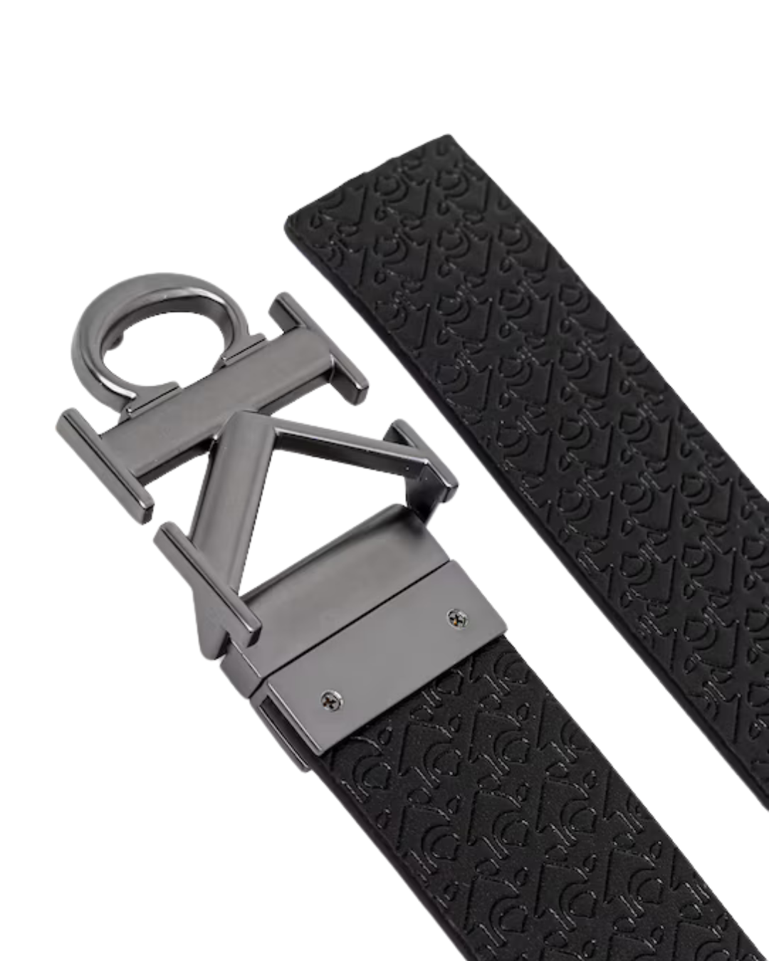 Calvin Klein Jeans - Monogram Plaque Buckle 35MM - Black