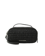 Calvin Klein Jeans - Ruched Crossbody Camera Bag - Black