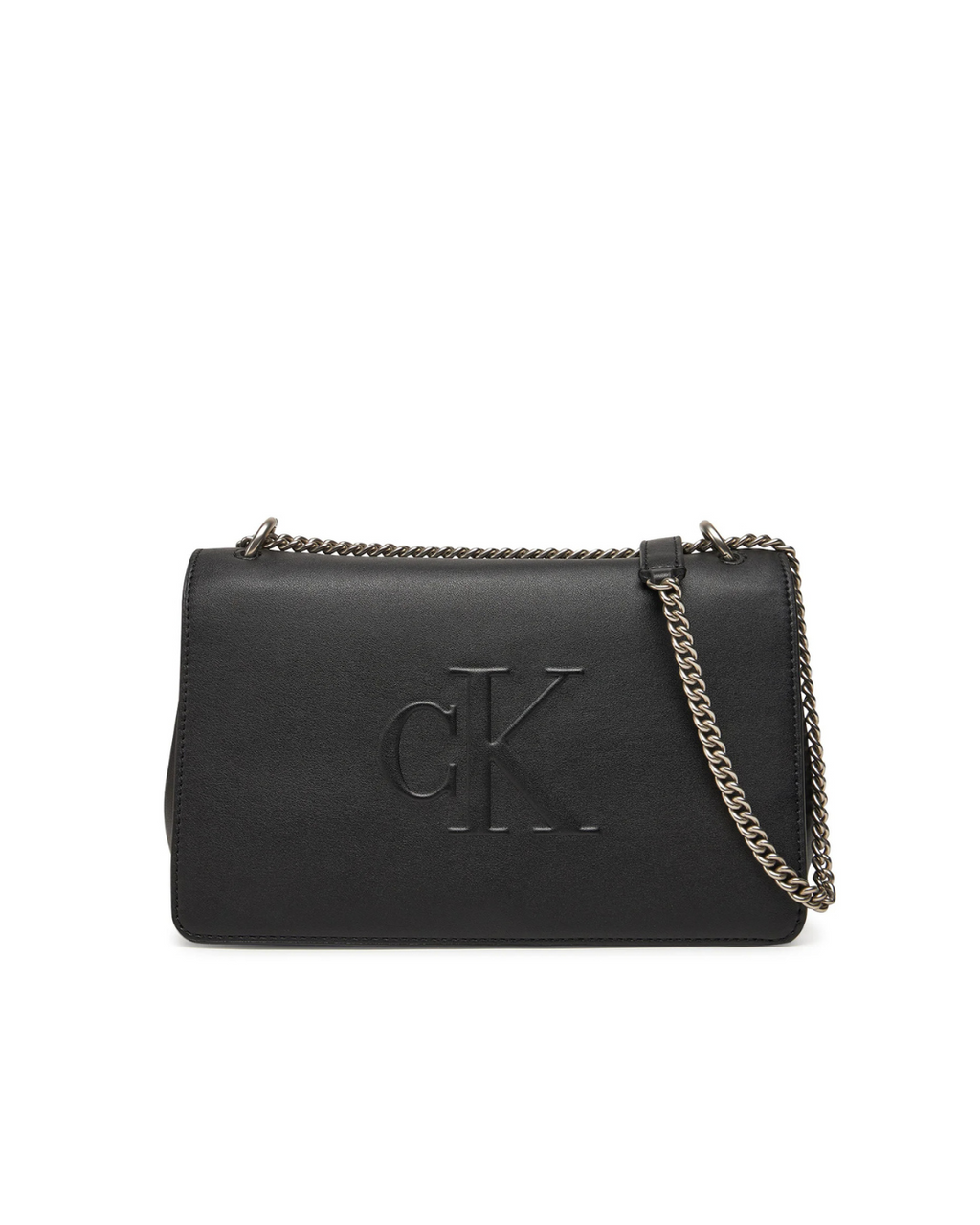 Calvin Klein Jeans - Sculpted EW Flap 25 Shoulder Bag - Black