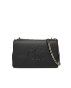 Calvin Klein Jeans - Sculpted EW Flap 25 Shoulder Bag - Black