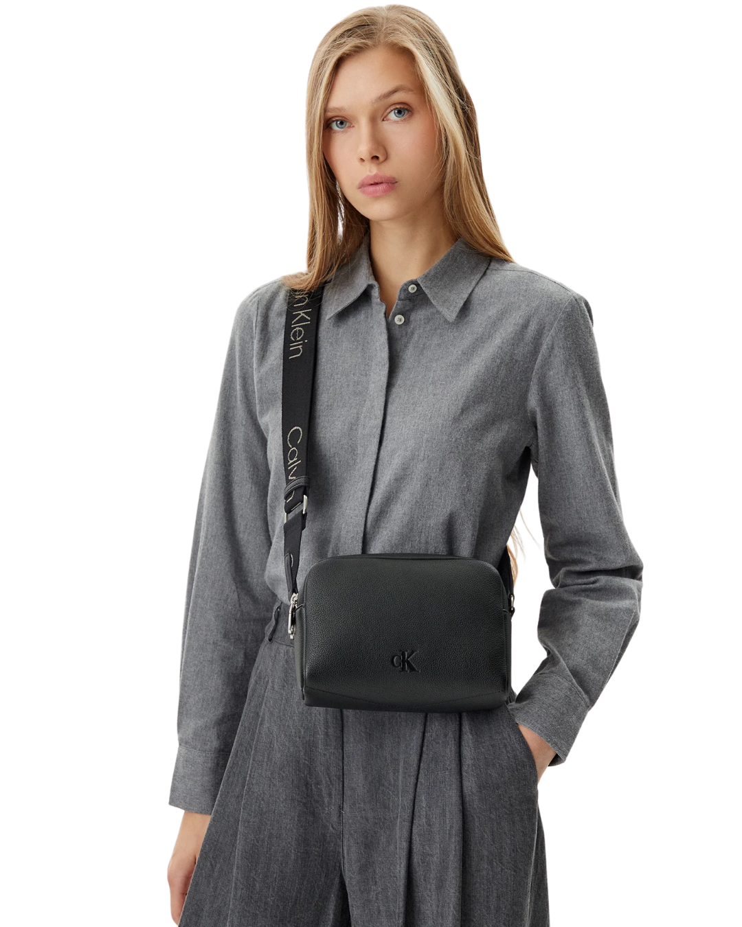 Calvin Klein Jeans - Ultralight EW DBL ZP C - Black