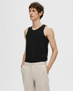 Selected Homme - Slhdean Rib Tanktop - Black
