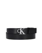 Calvin Klein Jeans - Monogram Plaque Buckle 30MM - Black