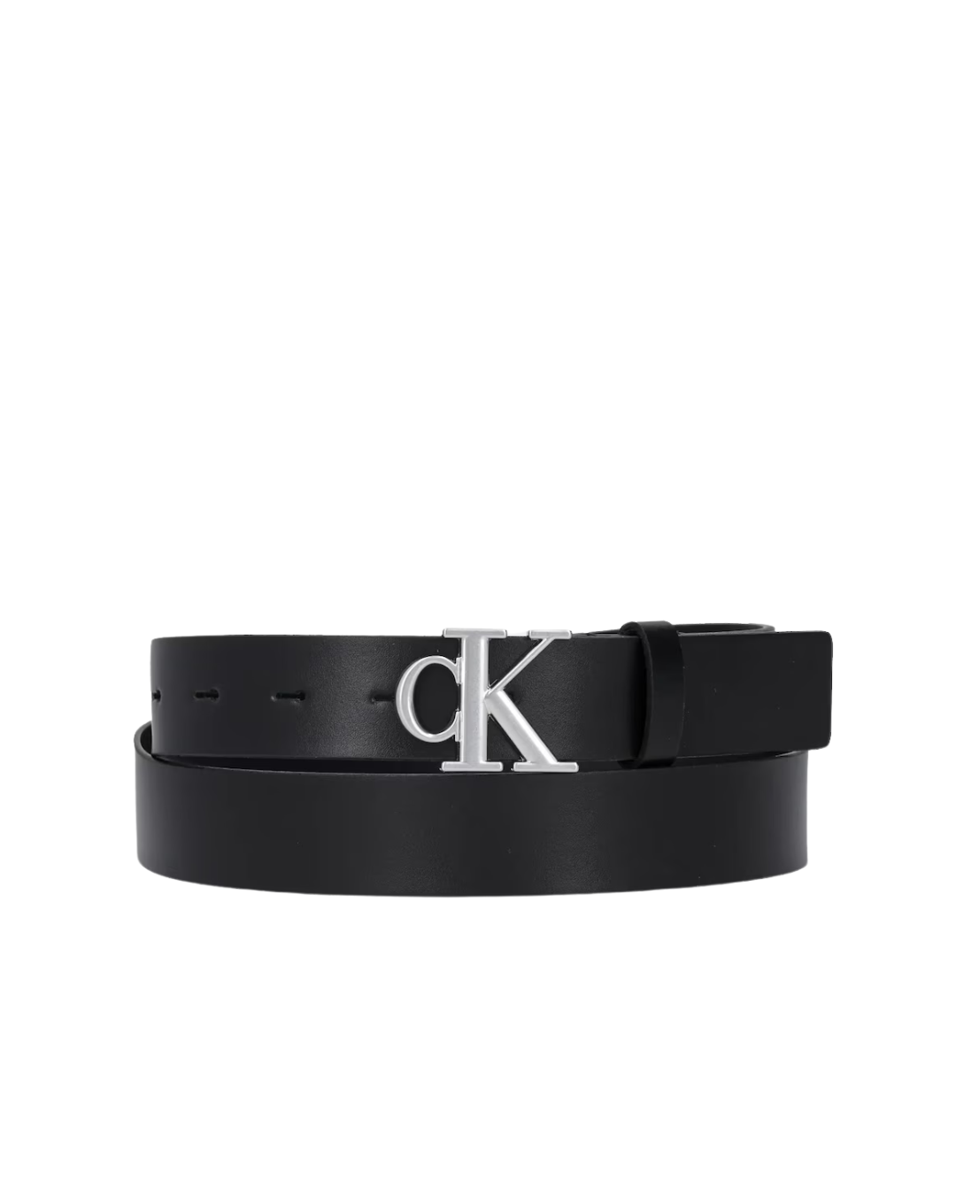Calvin Klein Jeans - Monogram Plaque Buckle 30MM - Black