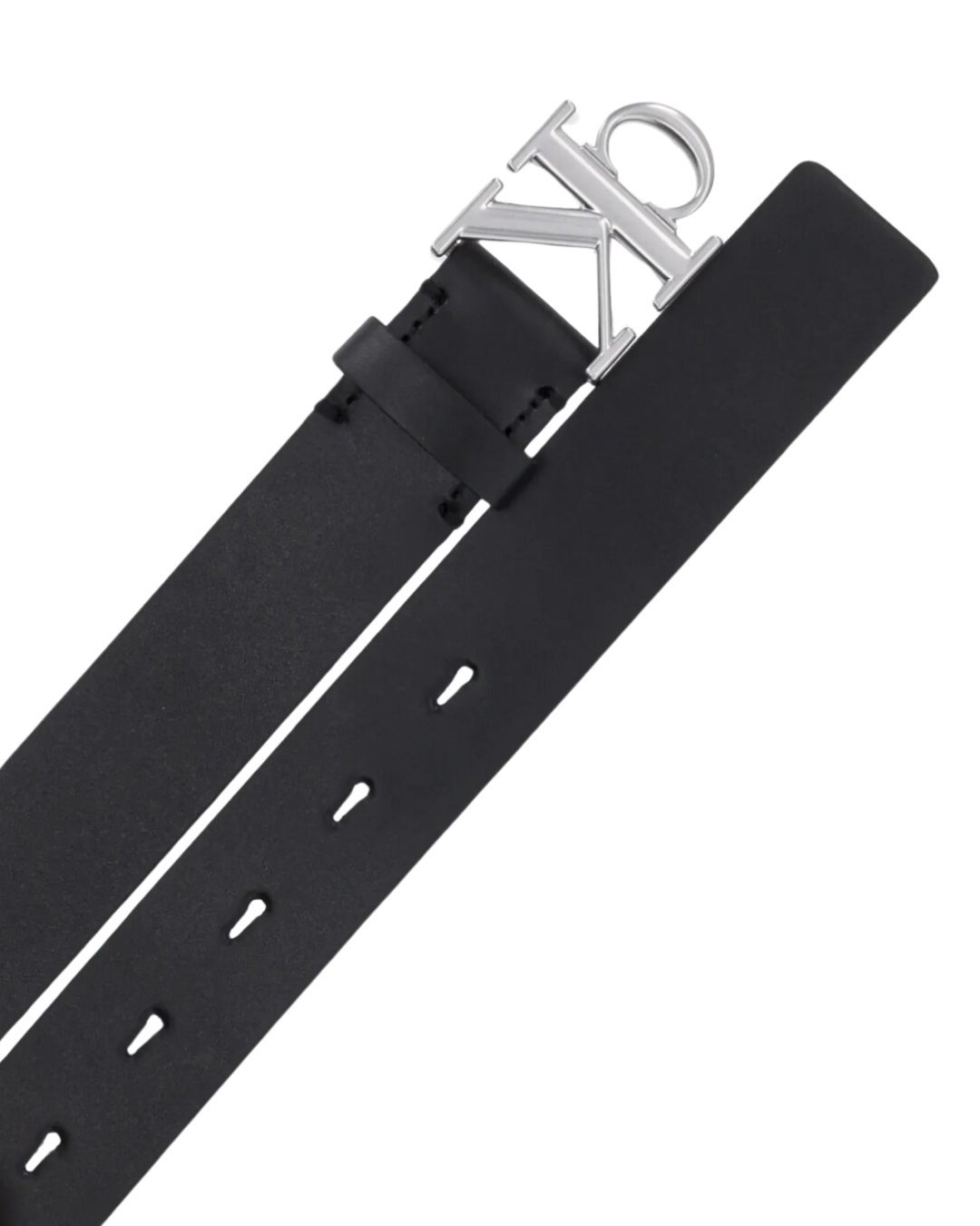 Calvin Klein Jeans - Monogram Plaque Buckle 30MM - Black