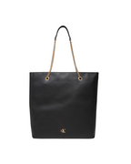 Calvin Klein Jeans - Minimal Monogram Chain Tote - Nero