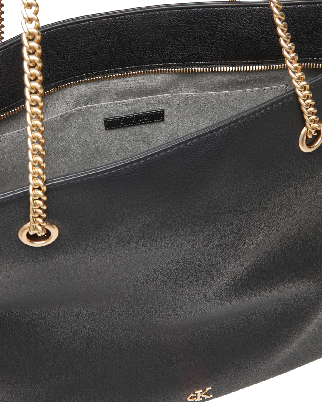 Calvin Klein Jeans - Minimal Monogram Chain Tote - Nero