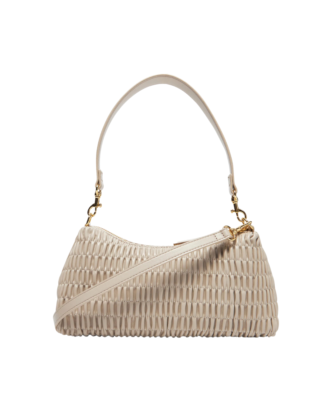 Calvin Klein - Ruched Drop Shoulder Bag - Mastice
