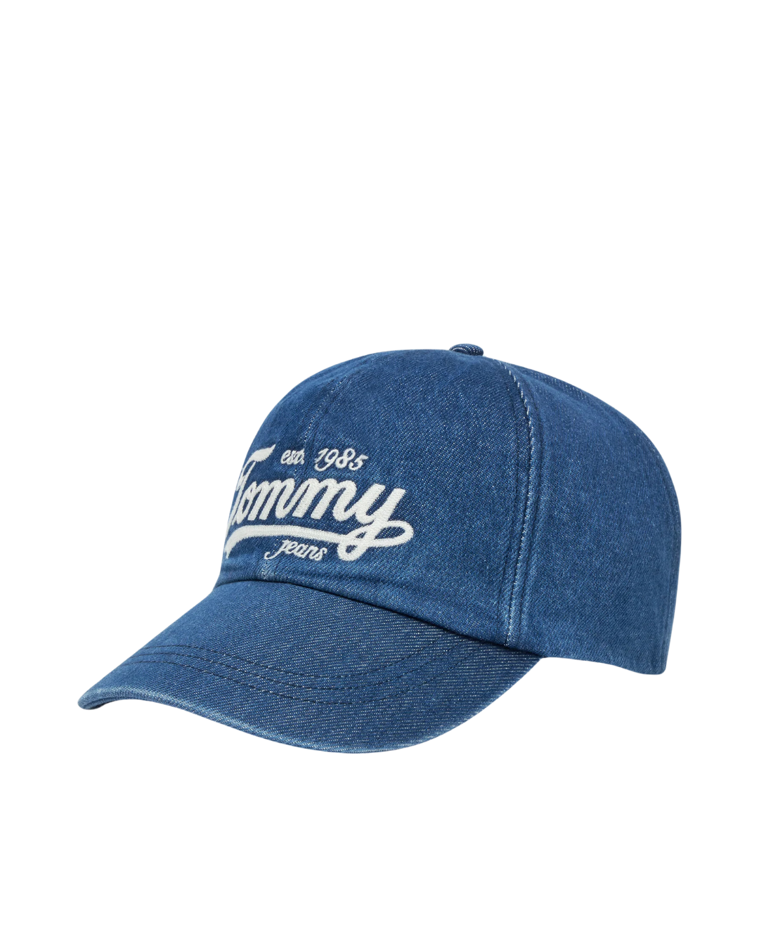 Tommy Jeans - Tjm Archive Script Denim Cap - Blu
