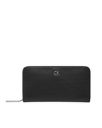 Calvin Klein - CK Re-Lock Large Zip Around - Nero