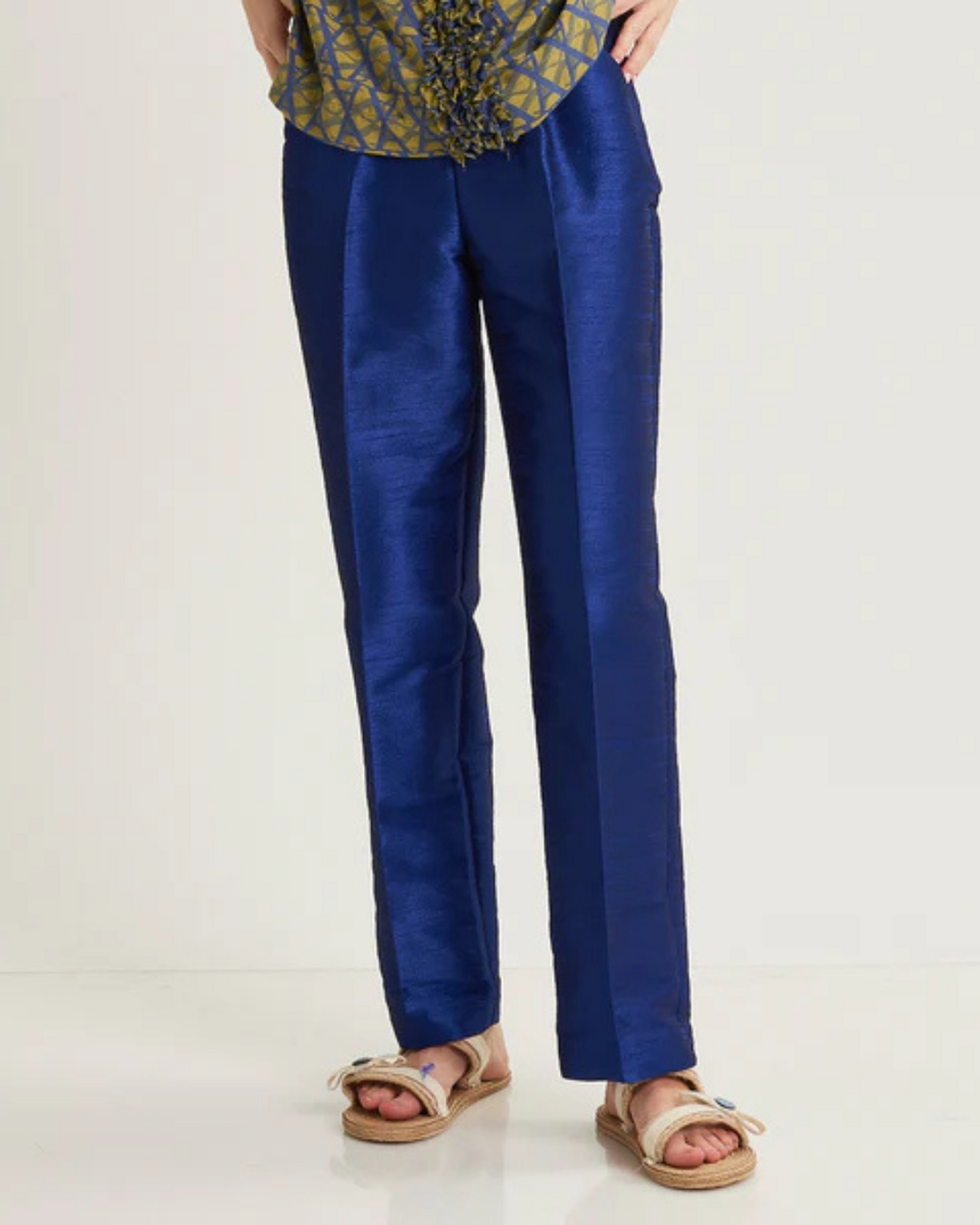Alessia Santi - Pantalone 511SD25057  - Azzurro
