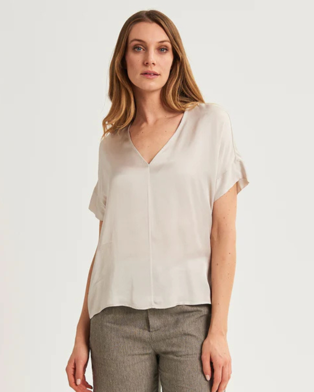 Alessia Santi - Blusa 511SD45050 - Panna