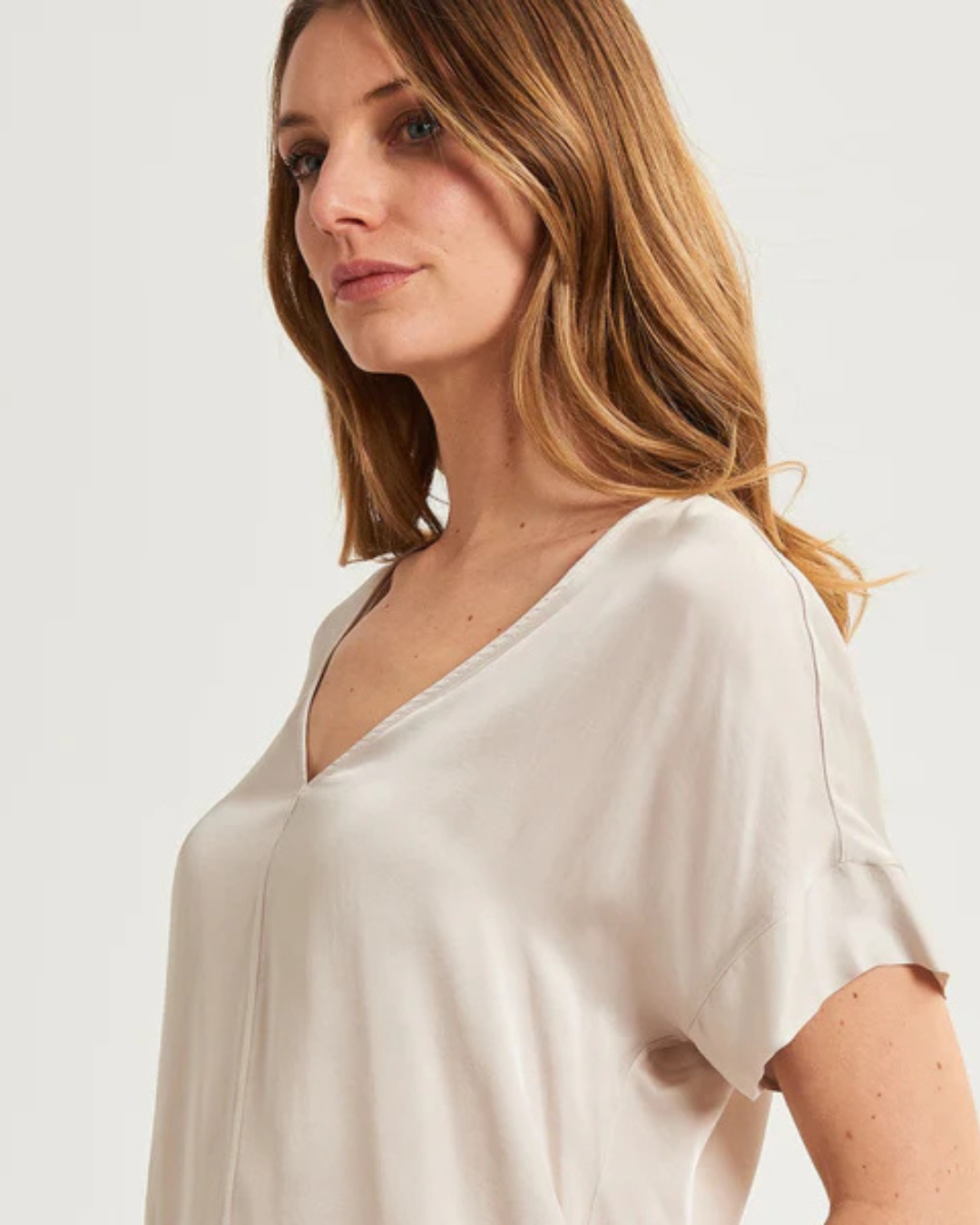 Alessia Santi - Blusa 511SD45050 - Panna