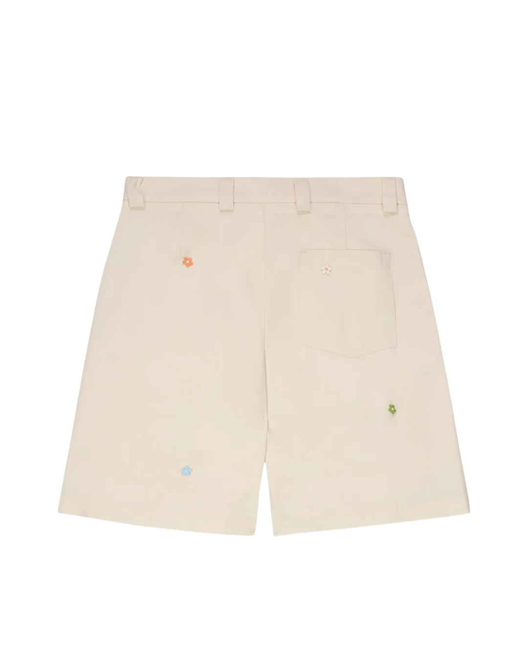 C.9.3 - Classic Shorts with Mini Flower Patch - Variante Unica